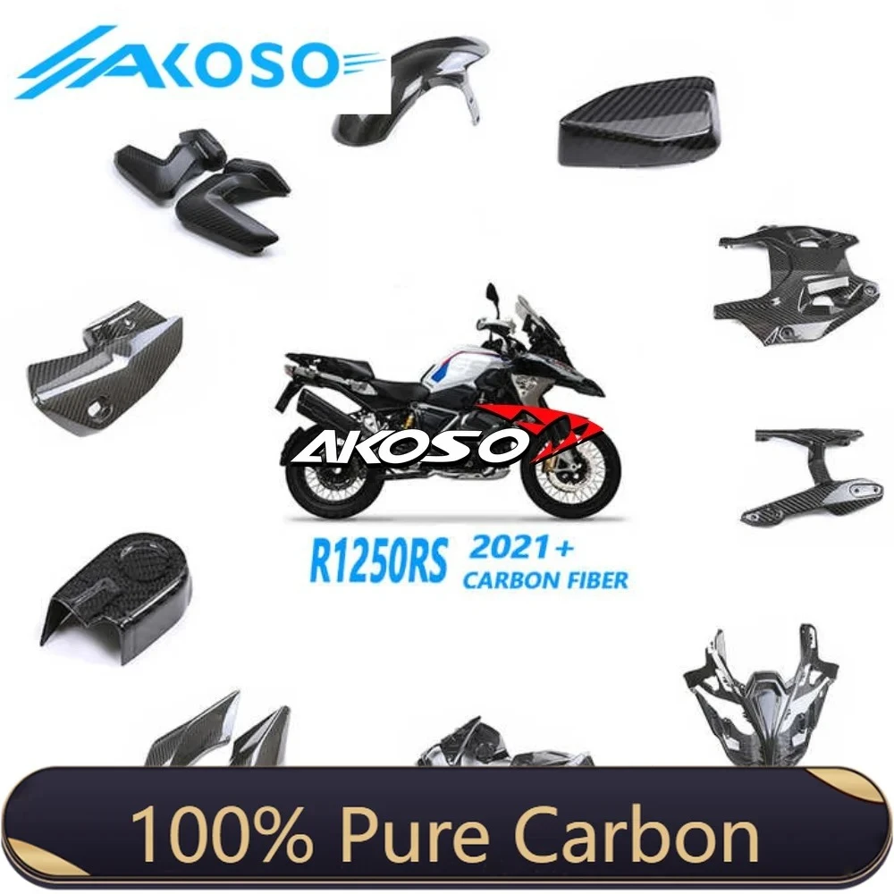 100% Pure Full 3K Carbon Fiber For BMW R1250 RS GS RT 2021-2023 Motorcycle Fairing Kit
100% Pure Full 3K Carbon Fiber For BMW R1250 RS GS RT 2021-2023 Motorcycle Fairing Kit