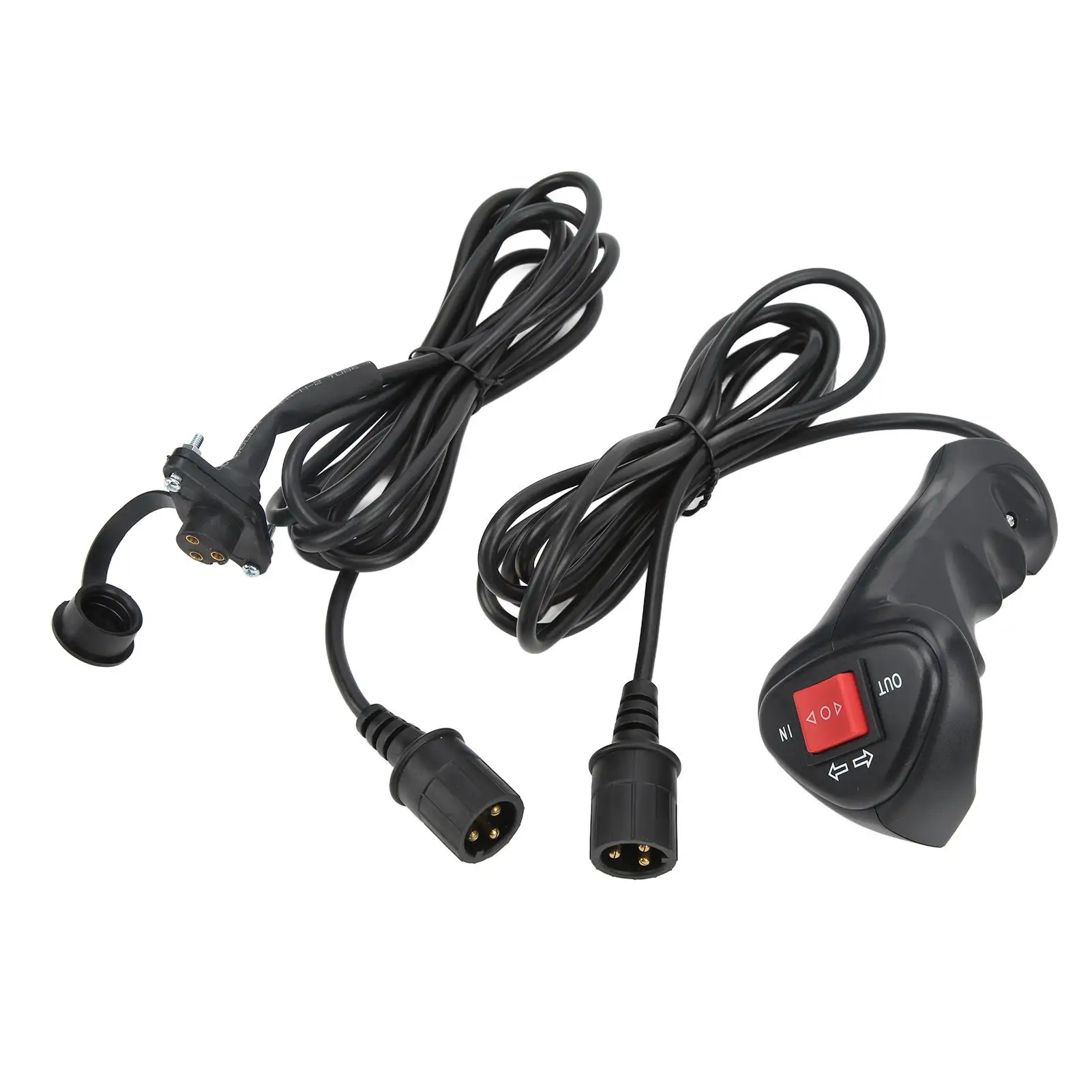 Universal Electric Winch Remote Controller - Durable 3-Pin Handheld Switch for Off-Road Vehicles
Universal Electric Winch Remote Controller - Durable 3-Pin Handheld Switch for Off-Road Vehicles