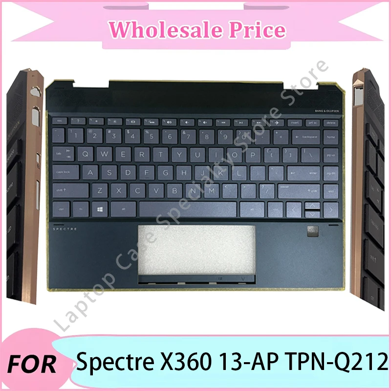 New For Spectre X360 13-AP TPN-Q212 Case/Laptop replacement parts/Bottom Case/Keyboard/Palmrest Keyboard
New For Spectre X360 13-AP TPN-Q212 Case/Laptop replacement parts/Bottom Case/Keyboard/Palmrest Keyboard