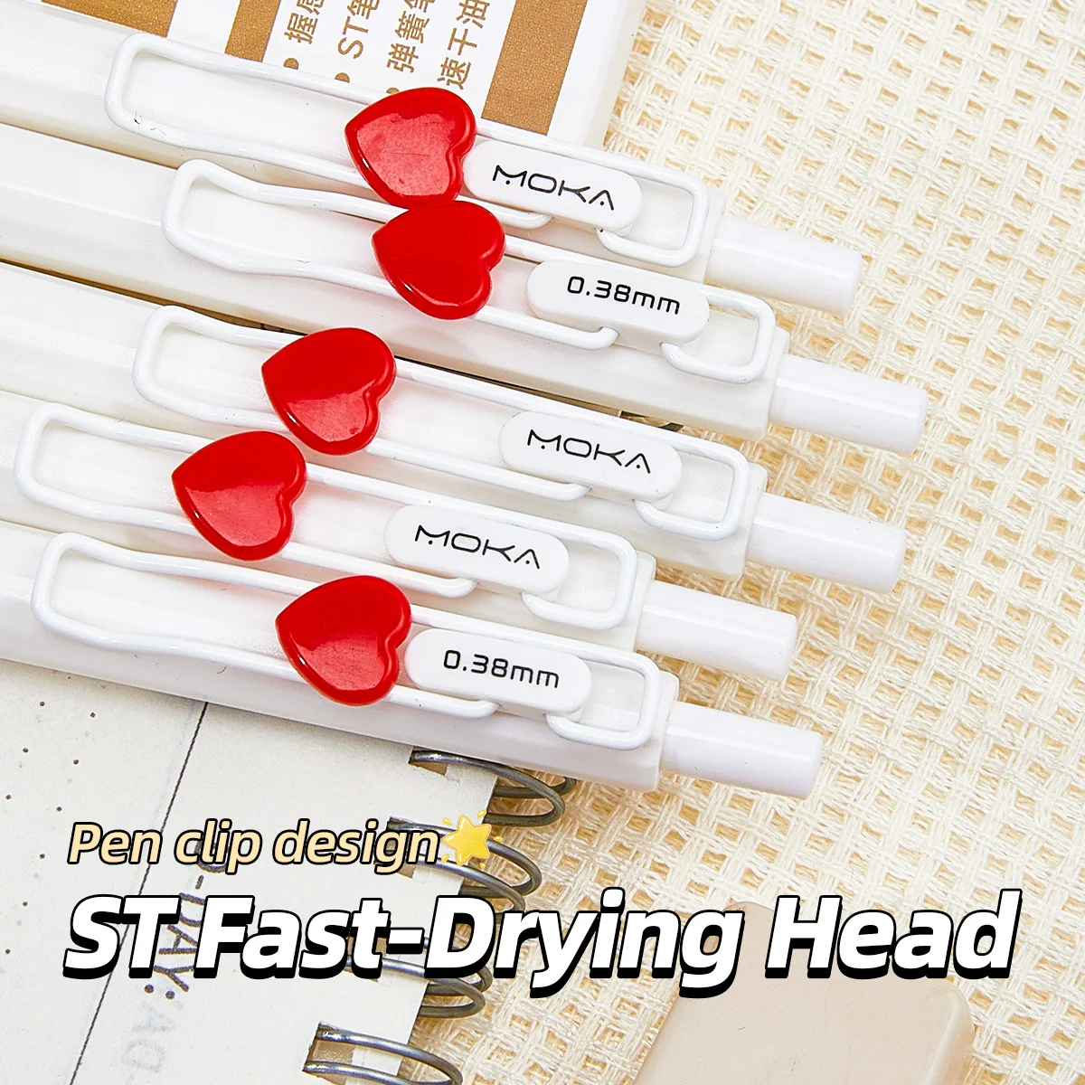 5pcs Retractable Gel Pens Set, 0.38mm Tip, Smooth Writing, Durable Plastic Material, Ideal for School & Office, Valentine Gift
5pcs Retractable Gel Pens Set, 0.38mm Tip, Smooth Writing, Durable Plastic Material, Ideal for School & Office, Valentine Gift