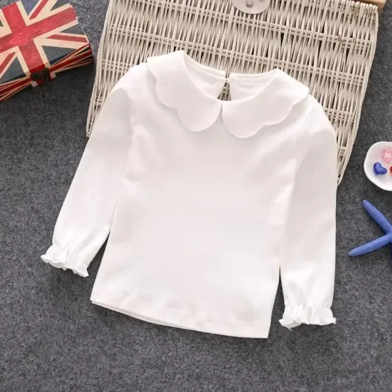 Girl Shirts Long Sleeve Girls White Blouse Baby Tees JW8293 Spring Autumn Baby Toddler School Girls T Shirt Tops Kids T Shirts
Girl Shirts Long Sleeve Girls White Blouse Baby Tees JW8293 Spring Autumn Baby Toddler School Girls T Shirt Tops Kids T Shirts