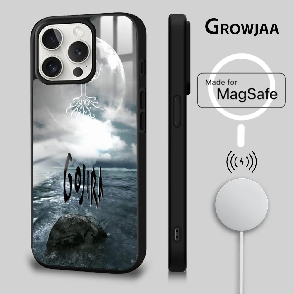 G-Gojira M-Mental Band Phone Case For iPhone 16 15 14 13 12 11 Pro Max Plus Mini Magsafe Mirror Wireless Magnetic Cover
G-Gojira M-Mental Band Phone Case For iPhone 16 15 14 13 12 11 Pro Max Plus Mini Magsafe Mirror Wireless Magnetic Cover