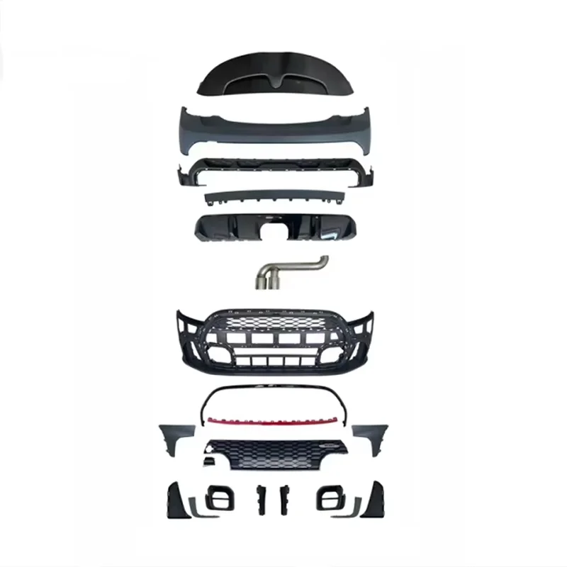 2022 Year Automobiles Facelift Body Parts Front Bumper Rear Diffuser Exhaust Pipe Rear Spoiler for JCW MINI
2022 Year Automobiles Facelift Body Parts Front Bumper Rear Diffuser Exhaust Pipe Rear Spoiler for JCW MINI