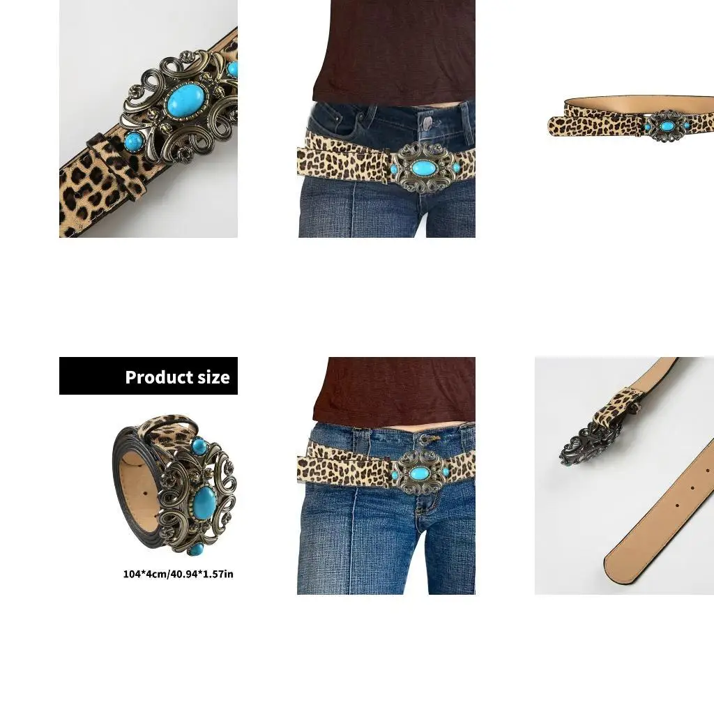 39BB Waist Belt Carved Buckle Leopard Print Chain Costume Belt for Wrap Dress Waist Belt for Suit Skirt Jeans Jewelry
39BB Waist Belt Carved Buckle Leopard Print Chain Costume Belt for Wrap Dress Waist Belt for Suit Skirt Jeans Jewelry