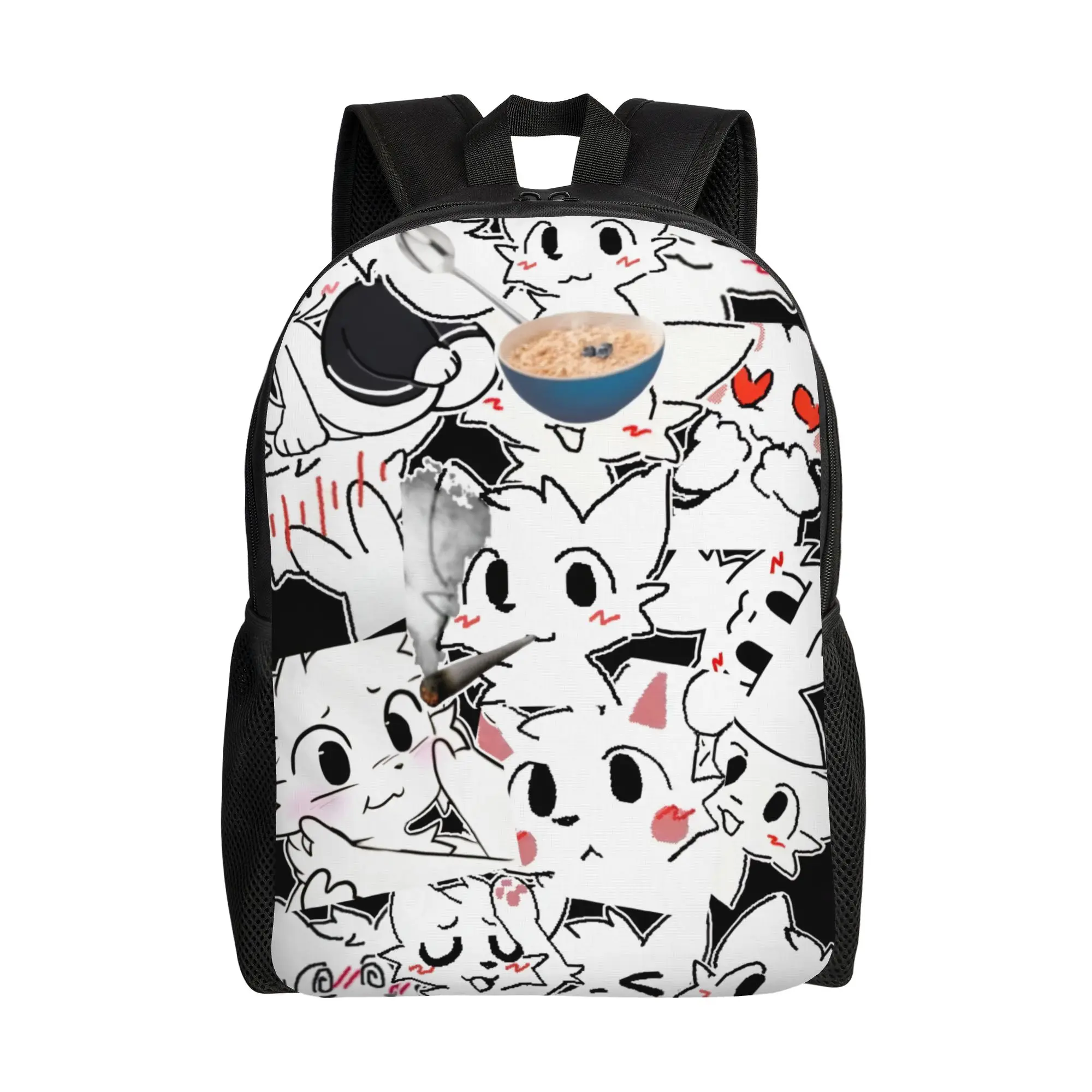 Custom Boykisser Silly Cat Backpacks for Women Men School College Students Bookbag Fits 15 Inch Laptop Cartoon Bags
Custom Boykisser Silly Cat Backpacks for Women Men School College Students Bookbag Fits 15 Inch Laptop Cartoon Bags
