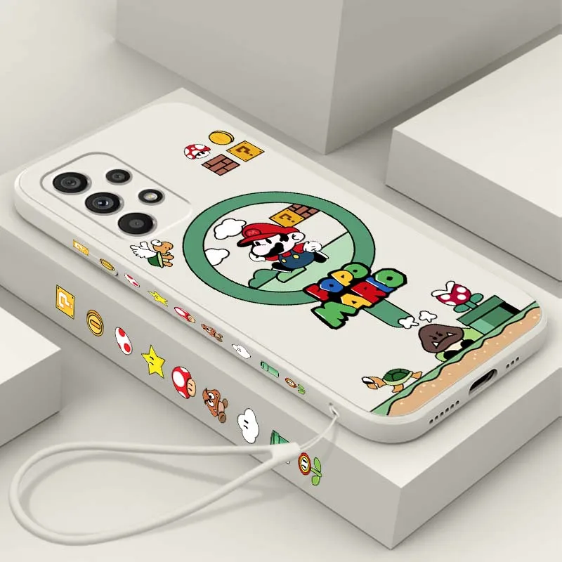 Anime Cute M-Marios Phone Case For Samsung Note 20 Ultra A04 A05 A13 A15 A14 A12 A22 A23 A25 A42 5G Liquid Left Rope
Anime Cute M-Marios Phone Case For Samsung Note 20 Ultra A04 A05 A13 A15 A14 A12 A22 A23 A25 A42 5G Liquid Left Rope