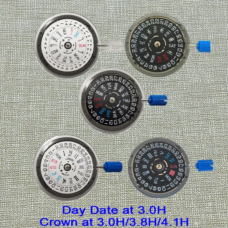 NH36 NH36a Crown At 3.0/3.8/4.1H NH36 Self-Winding Automatic Mechanical Movement Fits Watch Repair Movt SKX007 Watch Mods Parts
NH36 NH36a Crown At 3.0/3.8/4.1H NH36 Self-Winding Automatic Mechanical Movement Fits Watch Repair Movt SKX007 Watch Mods Parts