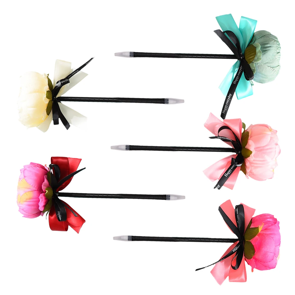 5pcs Flower Ballpoint Pens Creative Decorative Stationery Pen for Kids Students Office Home Use Stylus Pen Gift
5pcs Flower Ballpoint Pens Creative Decorative Stationery Pen for Kids Students Office Home Use Stylus Pen Gift