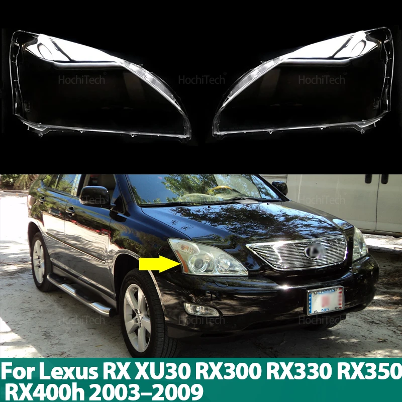 For Lexus RX XU30 RX300 RX330 RX350 RX400h 2003-09 Car Front Headlights Lampshade Headlamp Lens Cover Glass Lamp Cover Shell
For Lexus RX XU30 RX300 RX330 RX350 RX400h 2003-09 Car Front Headlights Lampshade Headlamp Lens Cover Glass Lamp Cover Shell