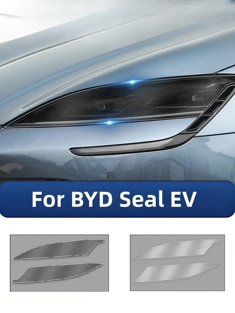 For BYD Seal EV Smoken Headlight Film TPU Anti-Scratch Front Light Protective Film Car Exterior Accessories
For BYD Seal EV Smoken Headlight Film TPU Anti-Scratch Front Light Protective Film Car Exterior Accessories