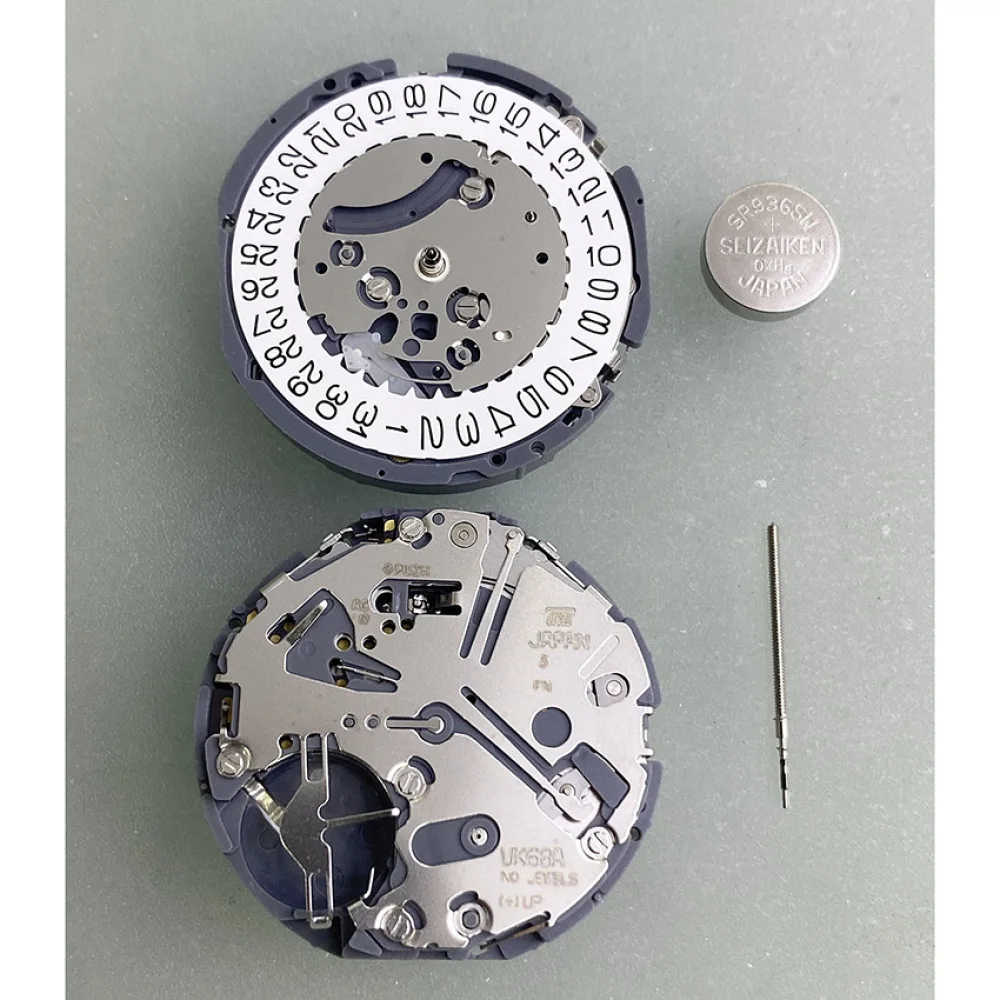 1 шт., абсолютно новый сменный кварцевый механизм VK68A, 6-стрелочный электронный механизм, белый календарь, часы at3o для часов MIYOTA, механизм
1 шт., абсолютно новый сменный кварцевый механизм VK68A, 6-стрелочный электронный механизм, белый календарь, часы at3o для часов MIYOTA, механизм