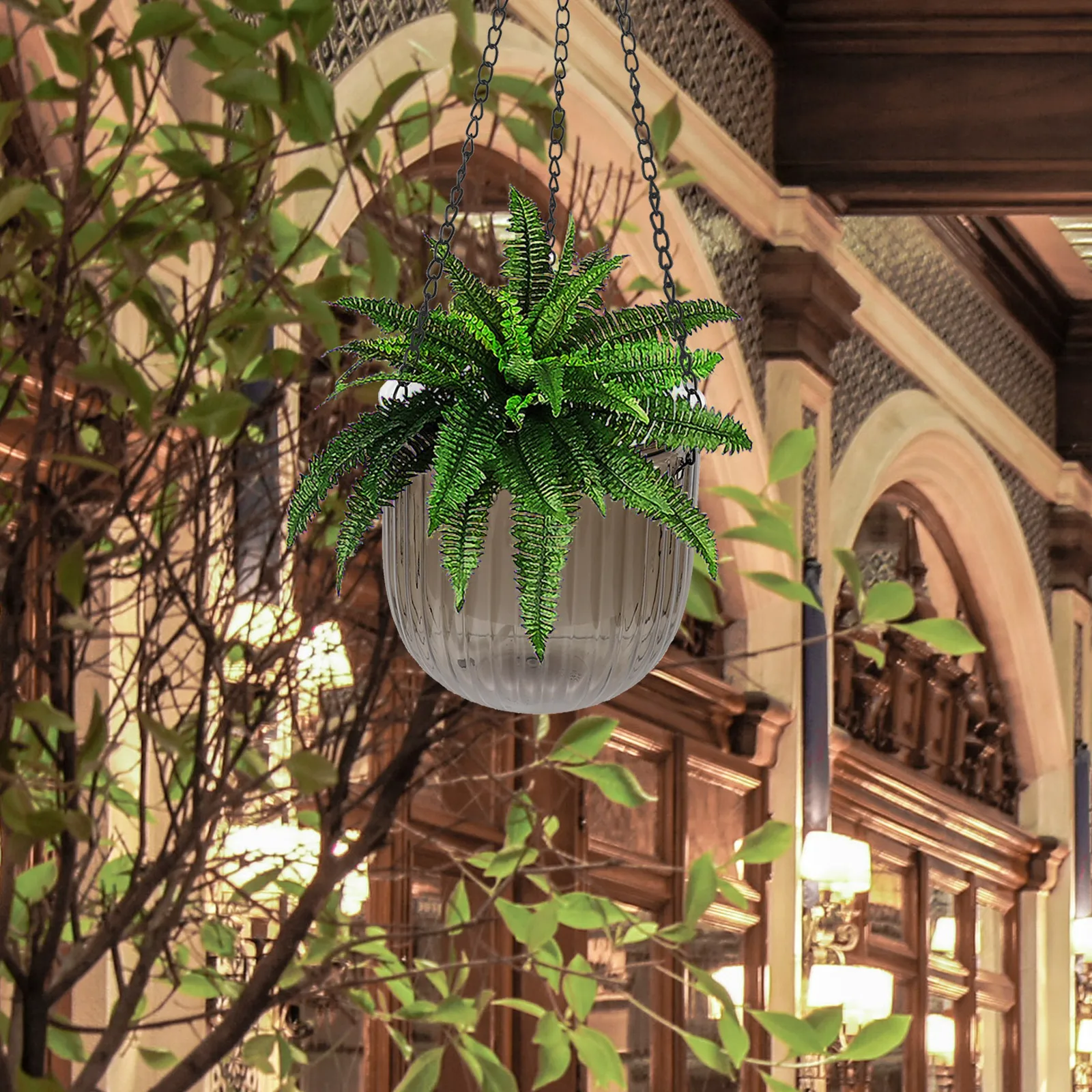 2pcs Large Diameter Flower Pot Self Watering Hanging Planter Resin Material High Transparency Double Layer
2pcs Large Diameter Flower Pot Self Watering Hanging Planter Resin Material High Transparency Double Layer