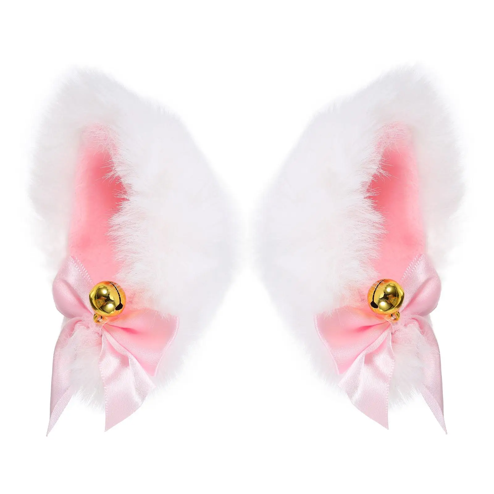 1 Pair Cat Ear Hairpin White Pink Cosplay Ears Clips Barrette Hair Accessories Headdress Ornament Halloween Party
1 Pair Cat Ear Hairpin White Pink Cosplay Ears Clips Barrette Hair Accessories Headdress Ornament Halloween Party
