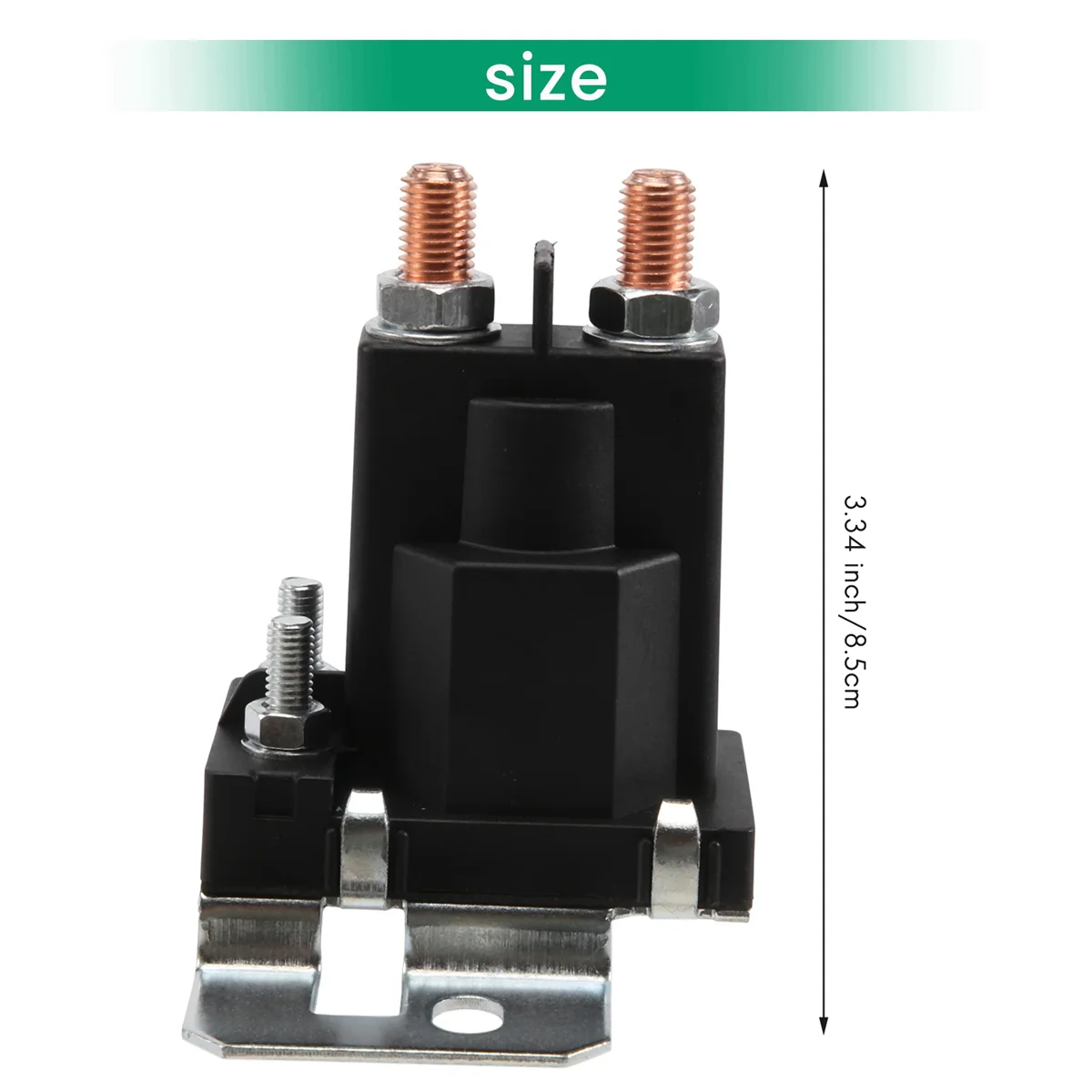 ABKM Dual Battery Isolator Relay Start On/Off 4 Pin 500A 12V For Car Power Switch
ABKM Dual Battery Isolator Relay Start On/Off 4 Pin 500A 12V For Car Power Switch