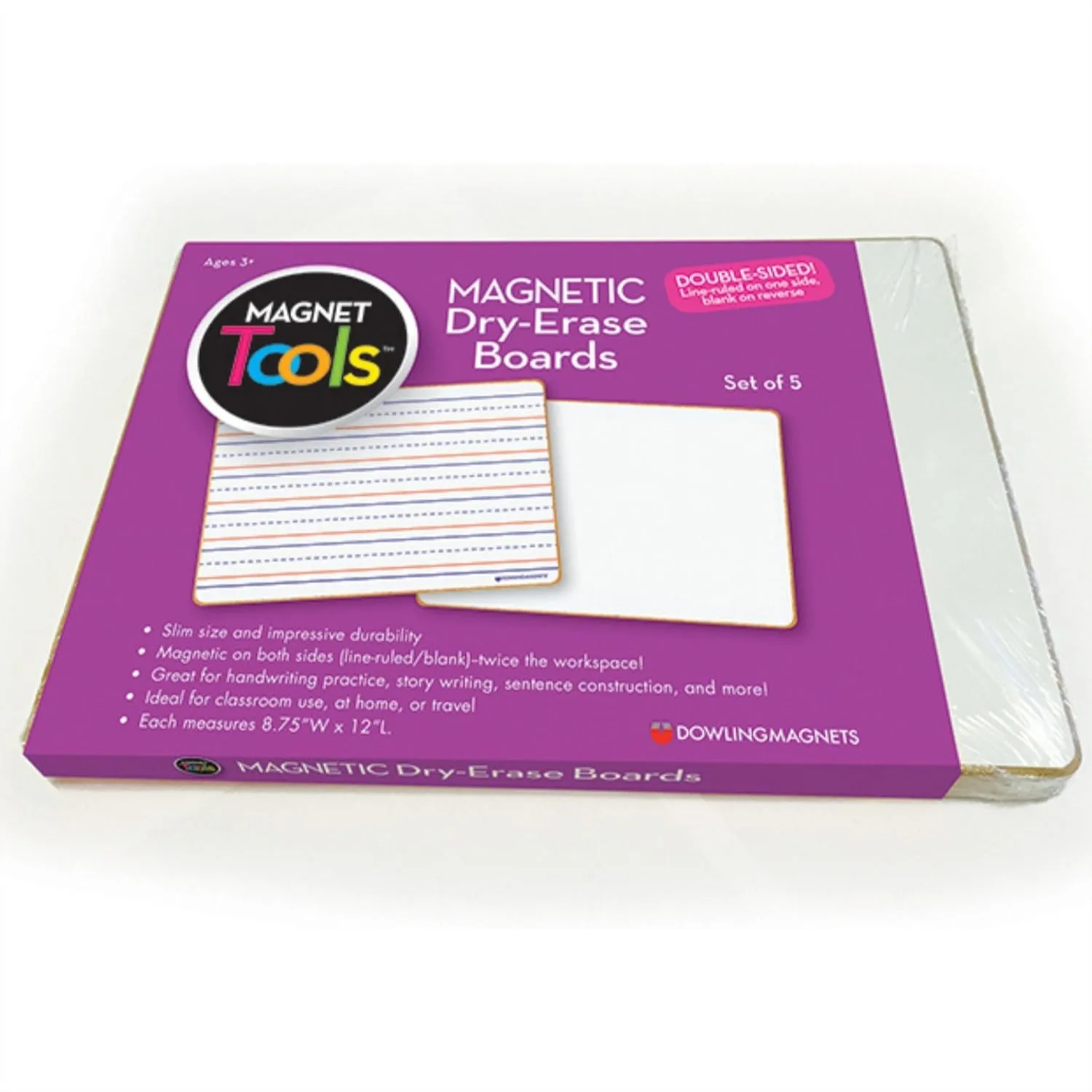 Double-Sided Magnetic Dry Erase Boards 12x8.75 Inches Pack of 5 for Classroom Learning
Double-Sided Magnetic Dry Erase Boards 12x8.75 Inches Pack of 5 for Classroom Learning