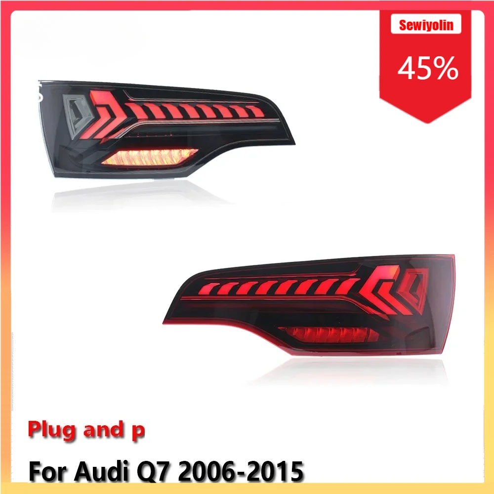 Car Accessories Led Tail Lamp for Audi Q7 2006-2015 Plug And Play 12V Driving DRL Brake Reverse Stop Lamps Automotive 
Car Accessories Led Tail Lamp for Audi Q7 2006-2015 Plug And Play 12V Driving DRL Brake Reverse Stop Lamps Automotive