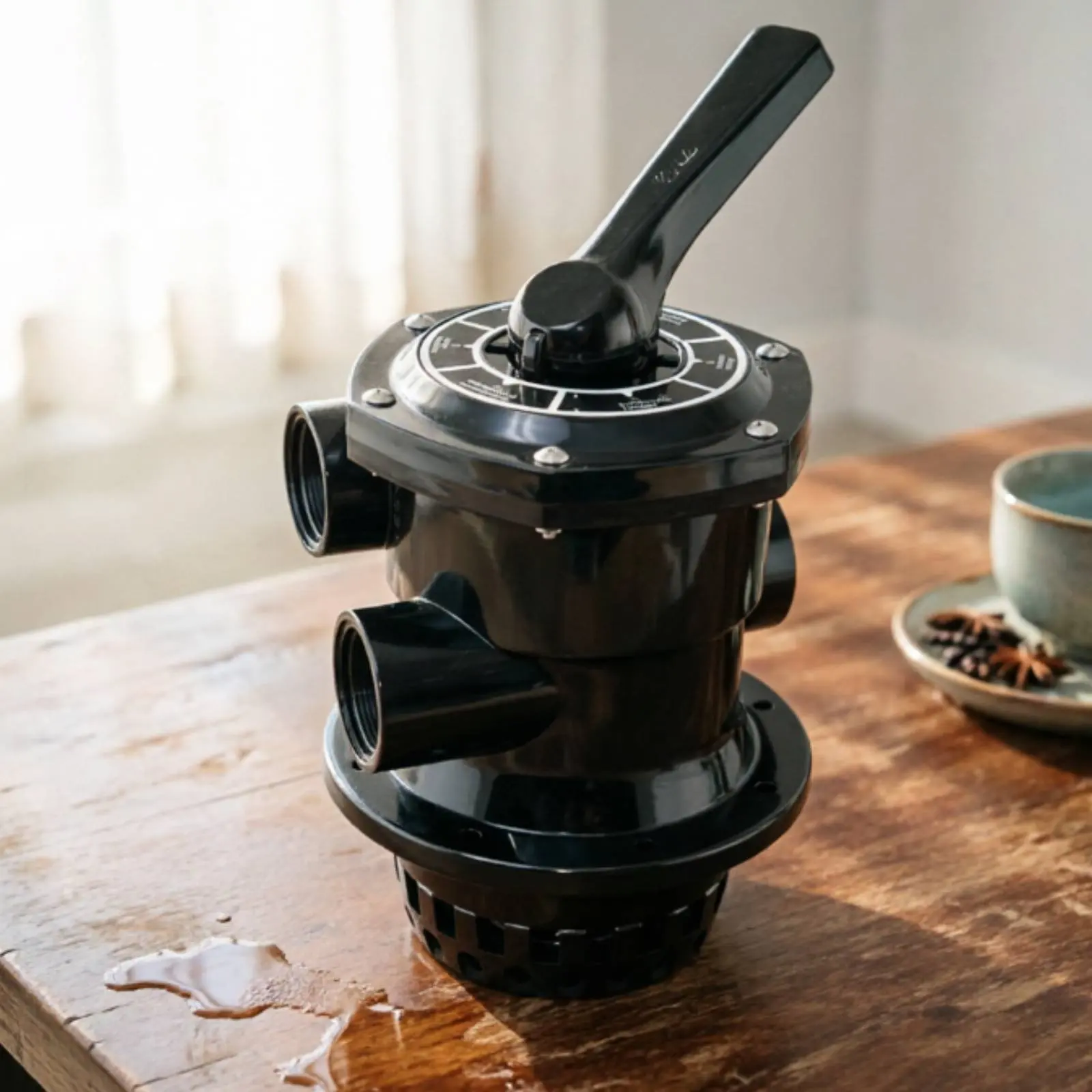 Sand Filter Head Union Fitting Sand Filter Valve 6 Way Valve Corrosion Resistant High Filtration
Sand Filter Head Union Fitting Sand Filter Valve 6 Way Valve Corrosion Resistant High Filtration