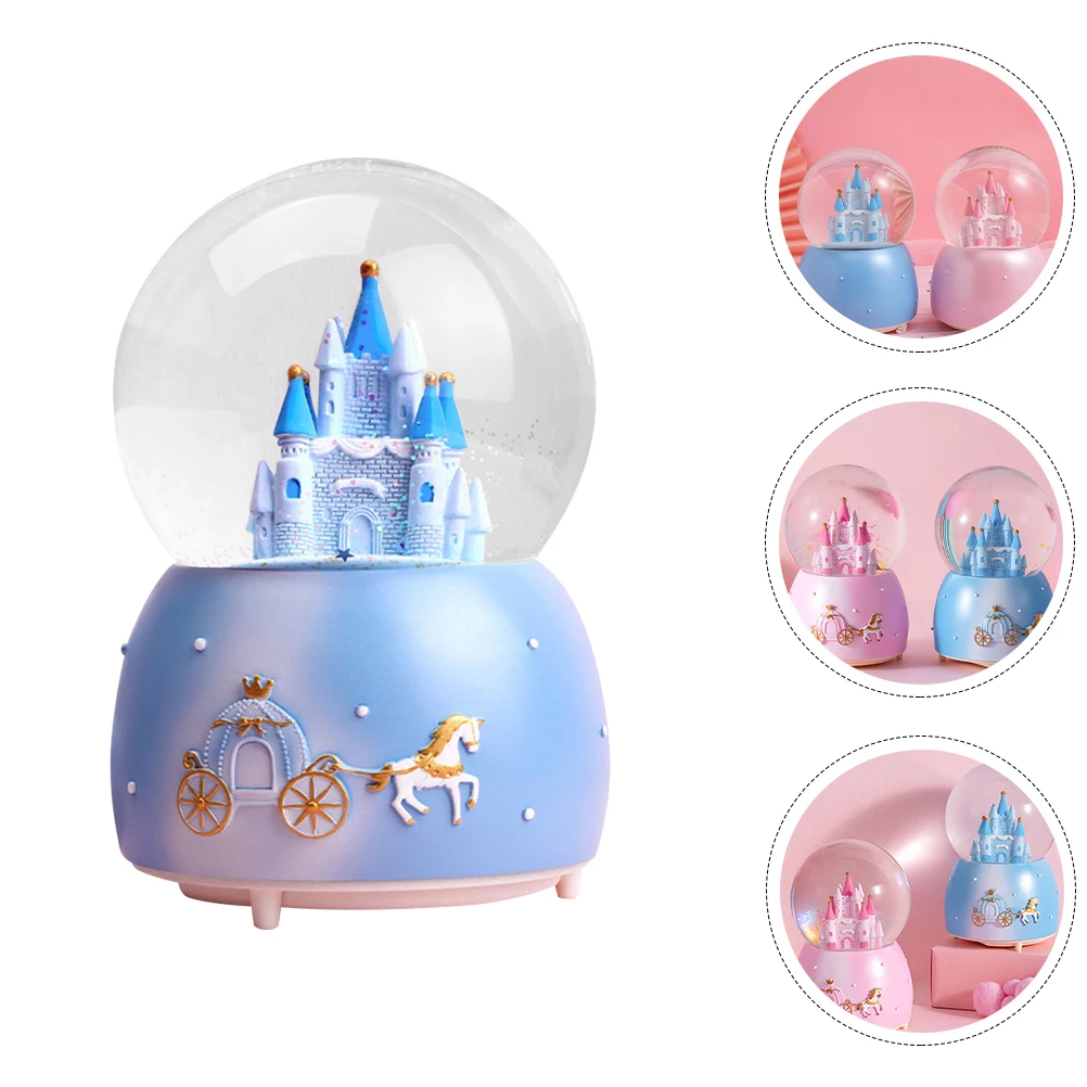 Glowing Musical Castle Crystal Ball Decorative Desktop Ornament Fairy Tale Gift For Festival Home Decor Adorable Music Box No 
Glowing Musical Castle Crystal Ball Decorative Desktop Ornament Fairy Tale Gift For Festival Home Decor Adorable Music Box No
