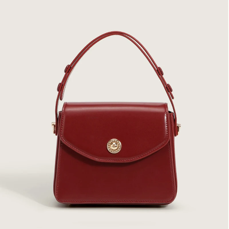 Ladies' Single Shoulder Bag; Light Luxury Crossbody Bag; 2025 New Pure Color Women's Bag; Fashionable Retro Handbag; Daily's Bag
Ladies' Single Shoulder Bag; Light Luxury Crossbody Bag; 2025 New Pure Color Women's Bag; Fashionable Retro Handbag; Daily's Bag