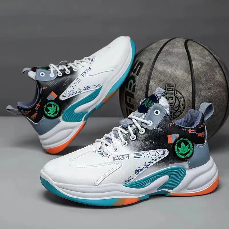 Men's Breathable Basketball Shoes Sport Outdoor Sneakers Cushioning Basketball Sneakers Men's High-top Breathable Athletic Shoes
Men's Breathable Basketball Shoes Sport Outdoor Sneakers Cushioning Basketball Sneakers Men's High-top Breathable Athletic Shoes
