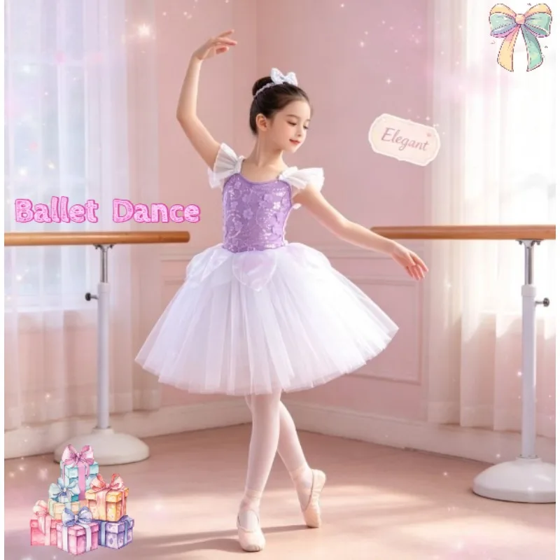 Girls Embroidered Camisole Ballet Tutu Dress Soft Fluffy Tulle Swan Lake Princess Skirt Stage Performance Ballerina Party Outfit
Girls Embroidered Camisole Ballet Tutu Dress Soft Fluffy Tulle Swan Lake Princess Skirt Stage Performance Ballerina Party Outfit