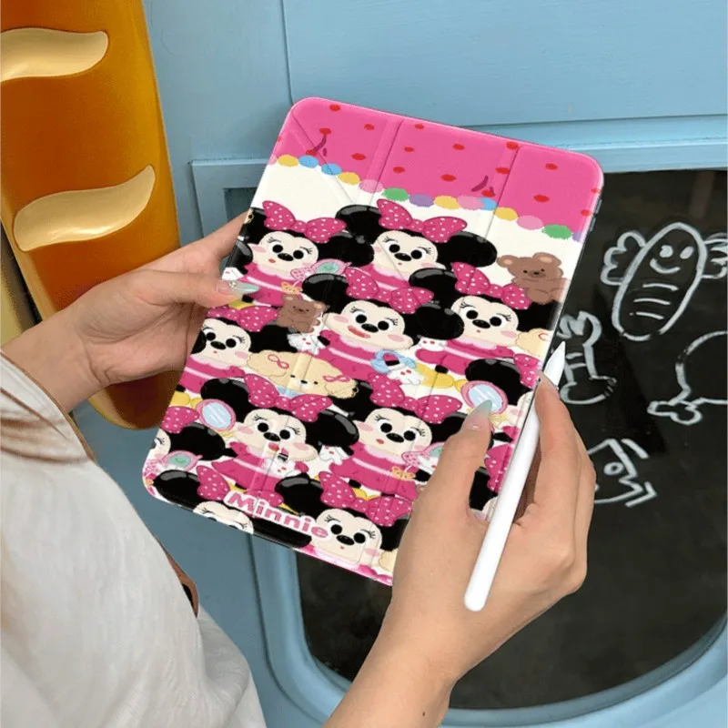 Cartoon Disney Minnie Mouse Tablet Case with Pen Slot For Honor X8A/X9 11in X8 Pro/10Pro V9 11.5in 8/9/10 12/12.1in Cute Cover
Cartoon Disney Minnie Mouse Tablet Case with Pen Slot For Honor X8A/X9 11in X8 Pro/10Pro V9 11.5in 8/9/10 12/12.1in Cute Cover