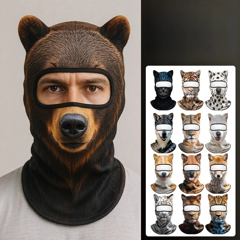 Sun Protection, Quick-drying Motorcycle Headgear, Dust-proof, Sunshade, Breathable Mask, Animal Series, UV Protection
Sun Protection, Quick-drying Motorcycle Headgear, Dust-proof, Sunshade, Breathable Mask, Animal Series, UV Protection