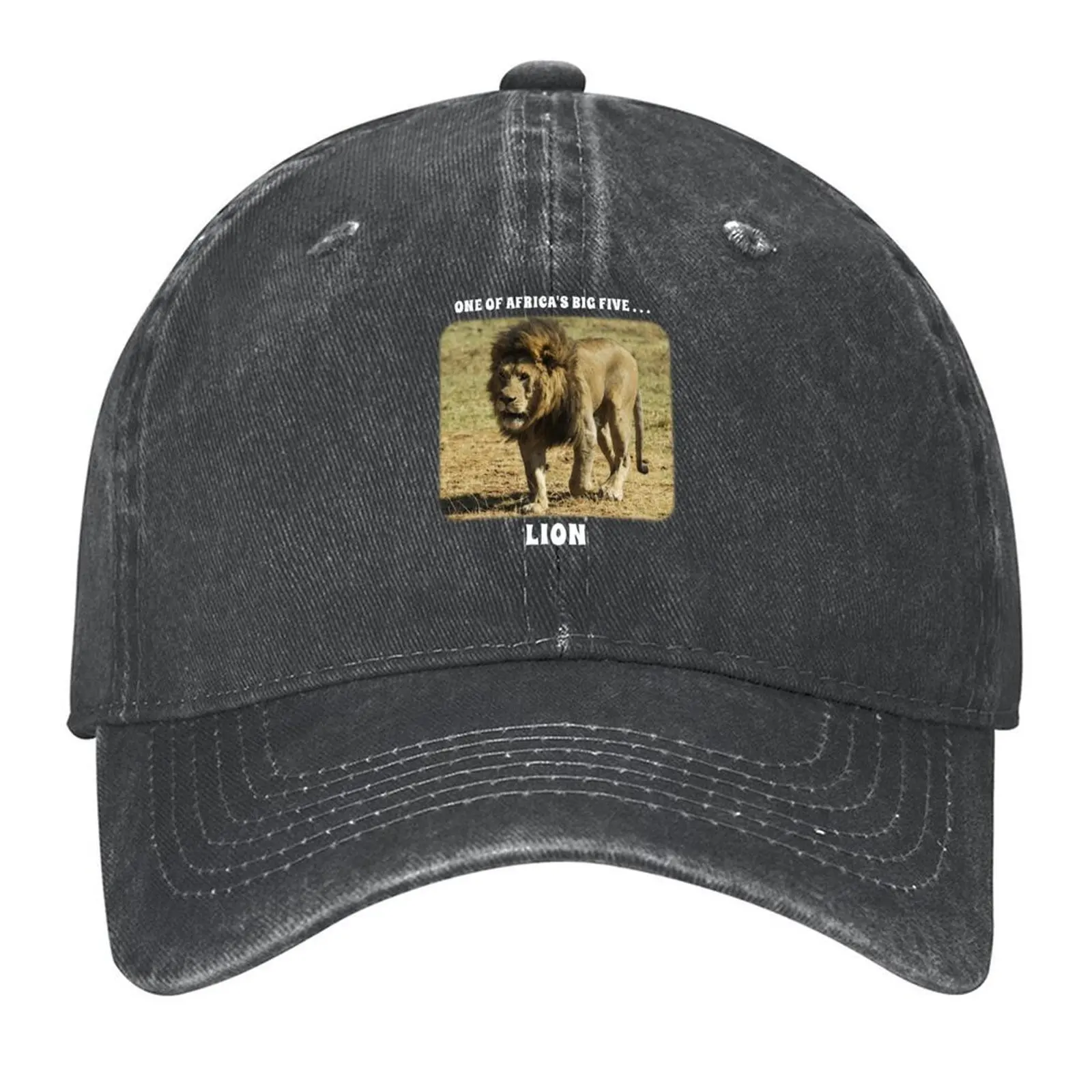 Africa's Big Five - Lion (White Text) Baseball Cap hard hat Hip Hop Beach Bag Mens Caps Women's
Africa's Big Five - Lion (White Text) Baseball Cap hard hat Hip Hop Beach Bag Mens Caps Women's