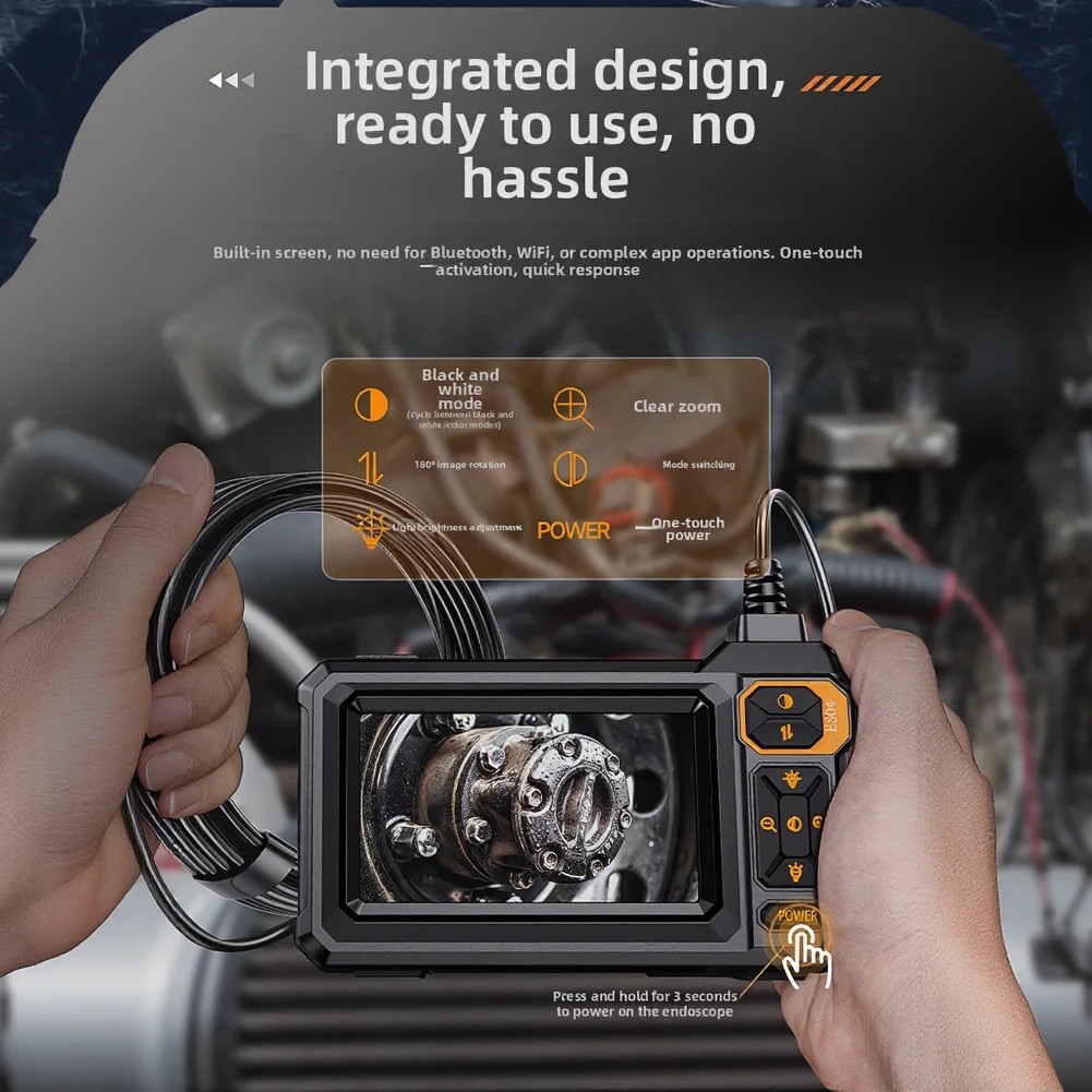 Industrial Inspection Camera Dual Lenses Single Lens Pipe Car Sewer-Endoscope Inspection Camera Tool For Repair And Detection
Industrial Inspection Camera Dual Lenses Single Lens Pipe Car Sewer-Endoscope Inspection Camera Tool For Repair And Detection