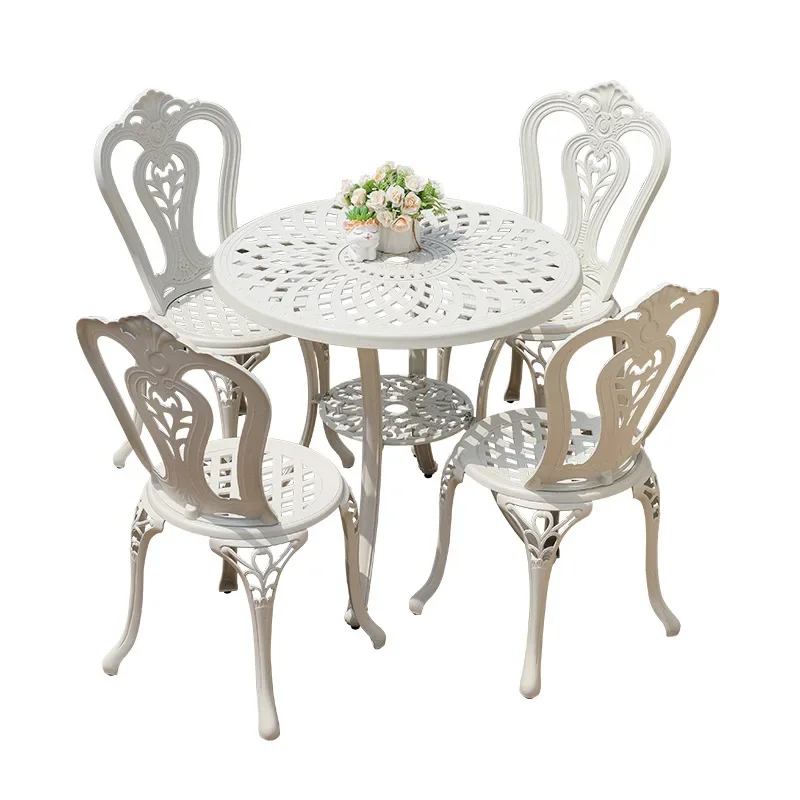 Outdoor balcony tables and chairs white cast aluminum combination leisure courtyard outdoor garden home bed and breakfast balcon
Outdoor balcony tables and chairs white cast aluminum combination leisure courtyard outdoor garden home bed and breakfast balcon