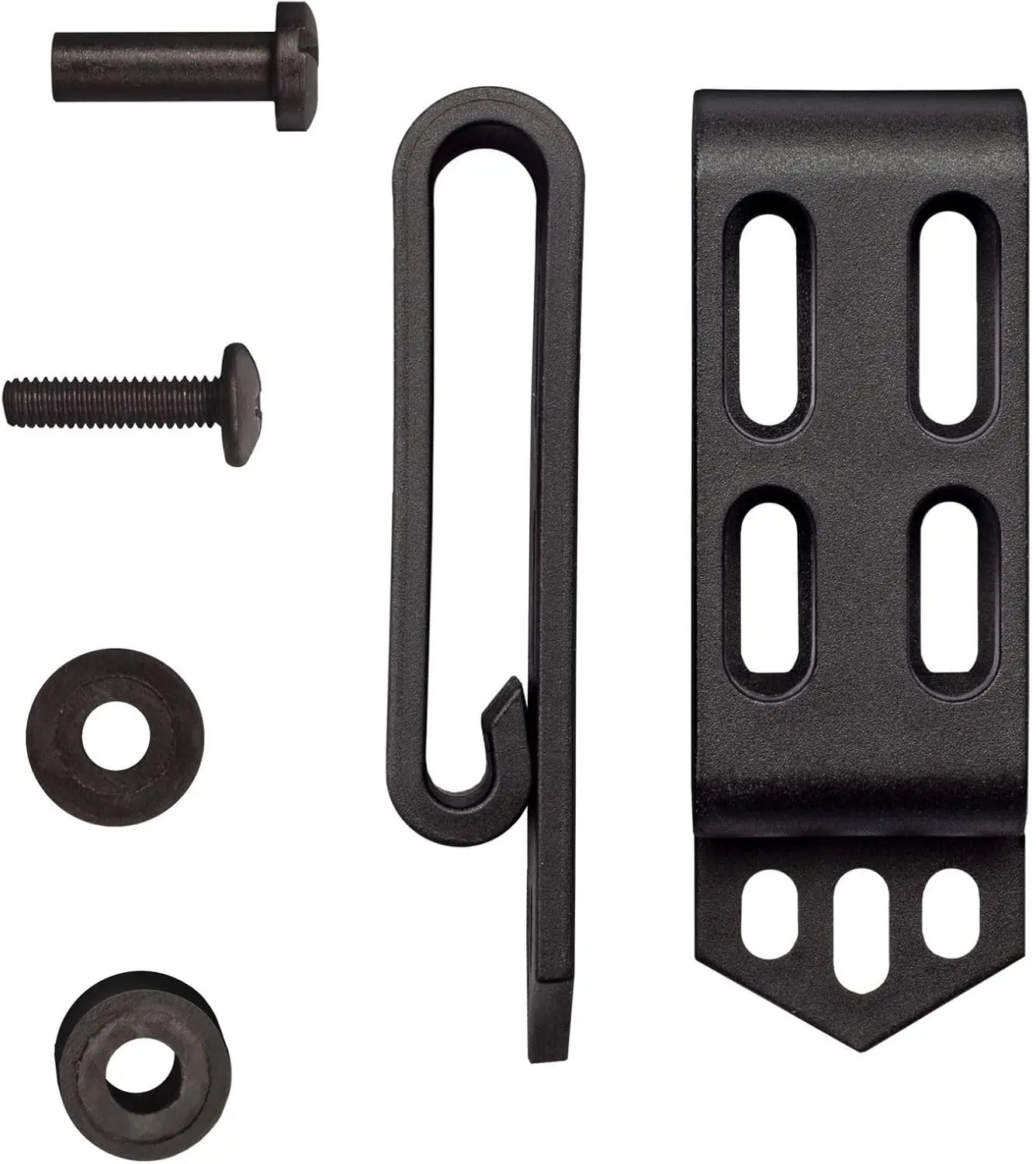 Heavy Duty C-Clip Set (2 Pack) for Belts & Straps up to 1.75" Wide, 0.25" Thick, Includes Hardware
Heavy Duty C-Clip Set (2 Pack) for Belts & Straps up to 1.75" Wide, 0.25" Thick, Includes Hardware