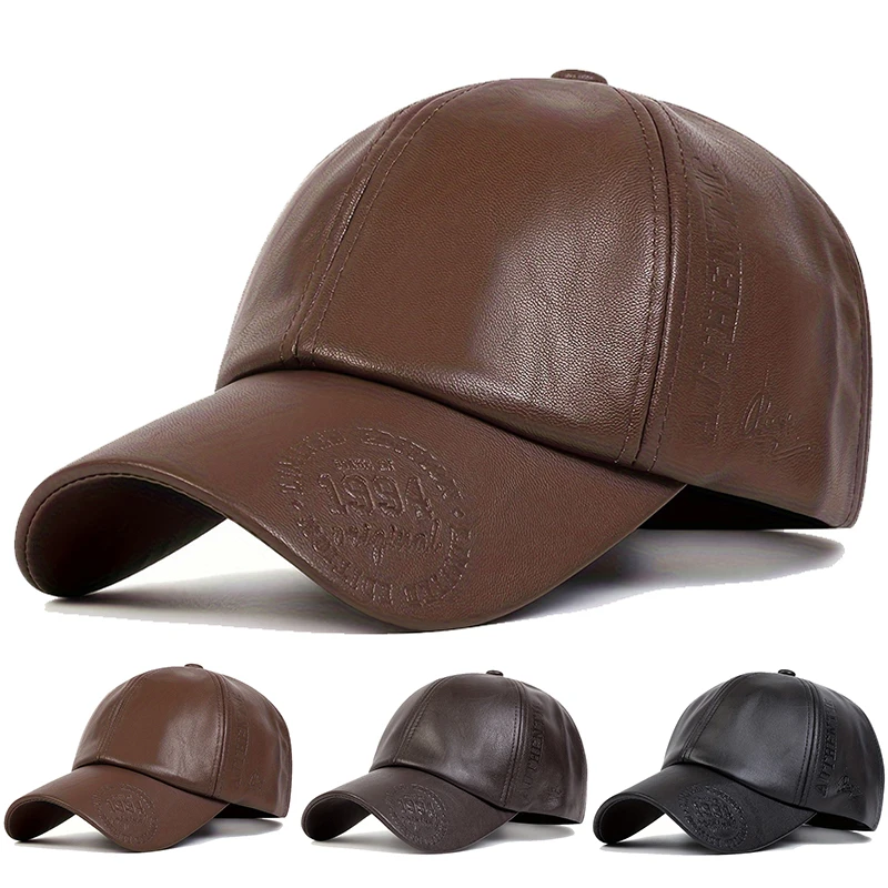 Unisex Vintage Leather Baseball Caps Outdoor Adjustable Spring and Autumn Casual Sunscreen Hat
Unisex Vintage Leather Baseball Caps Outdoor Adjustable Spring and Autumn Casual Sunscreen Hat