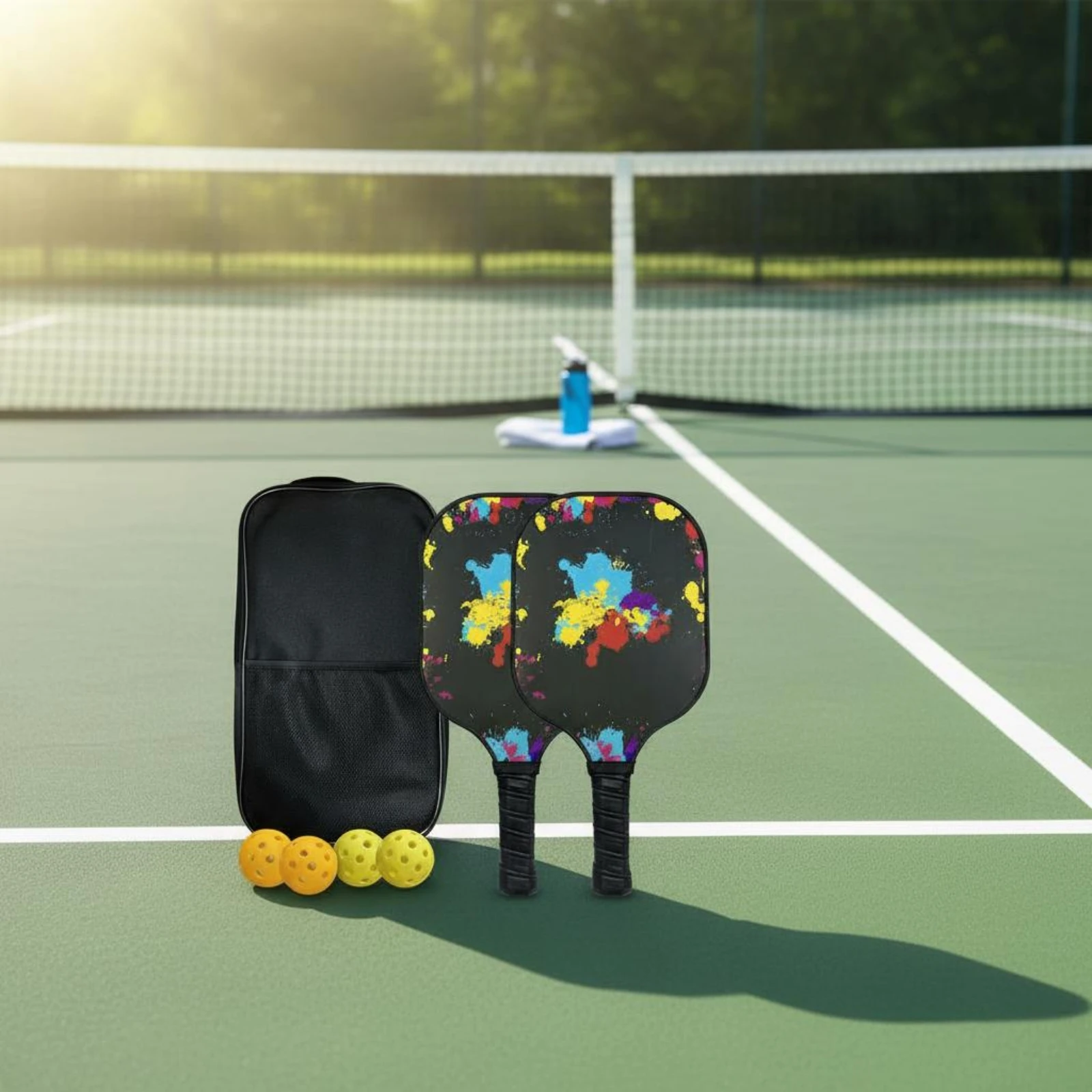 Carbon Fiber Pickleball Paddle Cushioned Grip Hexagonal Center Pickleball Paddle for Beginners
Carbon Fiber Pickleball Paddle Cushioned Grip Hexagonal Center Pickleball Paddle for Beginners