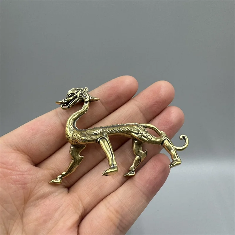 Little Fairy/ Pure Brass Mini Chinese Ancient Dragon Miniature Statue Three-dimensional Ornaments Tea Pet Table Pet Crafts Gifts
Little Fairy/ Pure Brass Mini Chinese Ancient Dragon Miniature Statue Three-dimensional Ornaments Tea Pet Table Pet Crafts Gifts