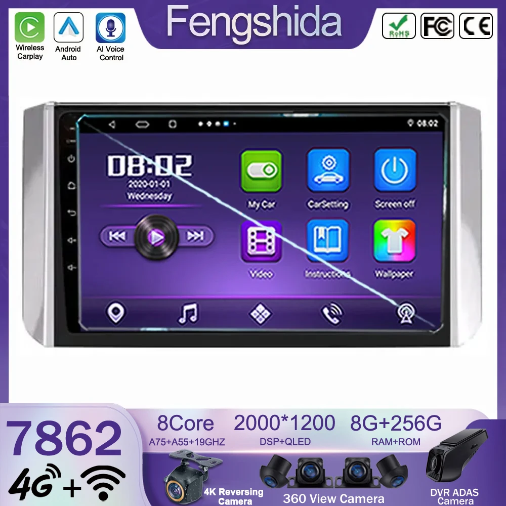 Android Radio For Mitsubishi Xpander 2017 - 2020 Multimedia Player 5G WIFI BT No 2Din DVD High-Performance CPU GPS Navigation
Android Radio For Mitsubishi Xpander 2017 - 2020 Multimedia Player 5G WIFI BT No 2Din DVD High-Performance CPU GPS Navigation