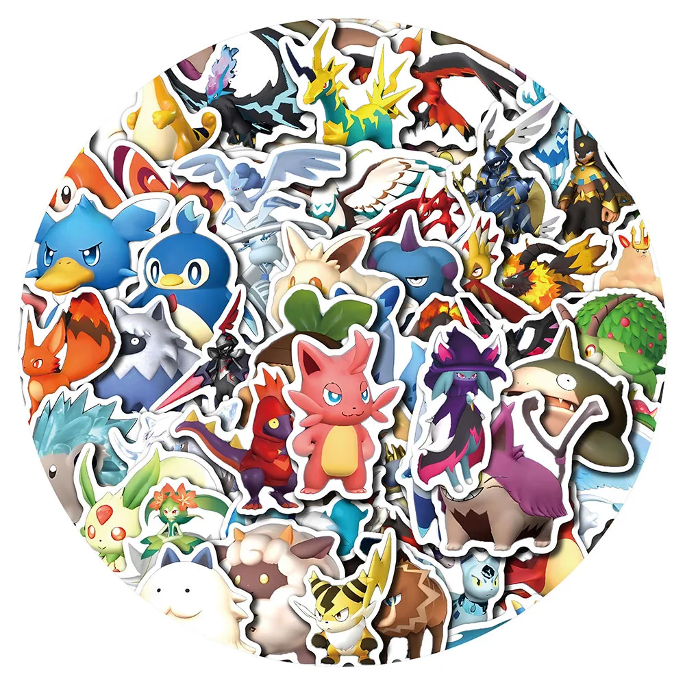 50Pcs Cartoon Phantom Beasts Stickers Ornament Graffiti Stationery Skateboard DIY Waterproof Child toy Gift Reusable No glue
50Pcs Cartoon Phantom Beasts Stickers Ornament Graffiti Stationery Skateboard DIY Waterproof Child toy Gift Reusable No glue