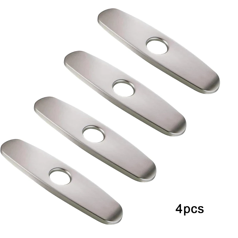 4 Pcs Sink Hole Cover Plate, Faucet Deck Plate Escutcheon for Pull Down Faucet,Sink Cover for Plumbing Gaps
4 Pcs Sink Hole Cover Plate, Faucet Deck Plate Escutcheon for Pull Down Faucet,Sink Cover for Plumbing Gaps 