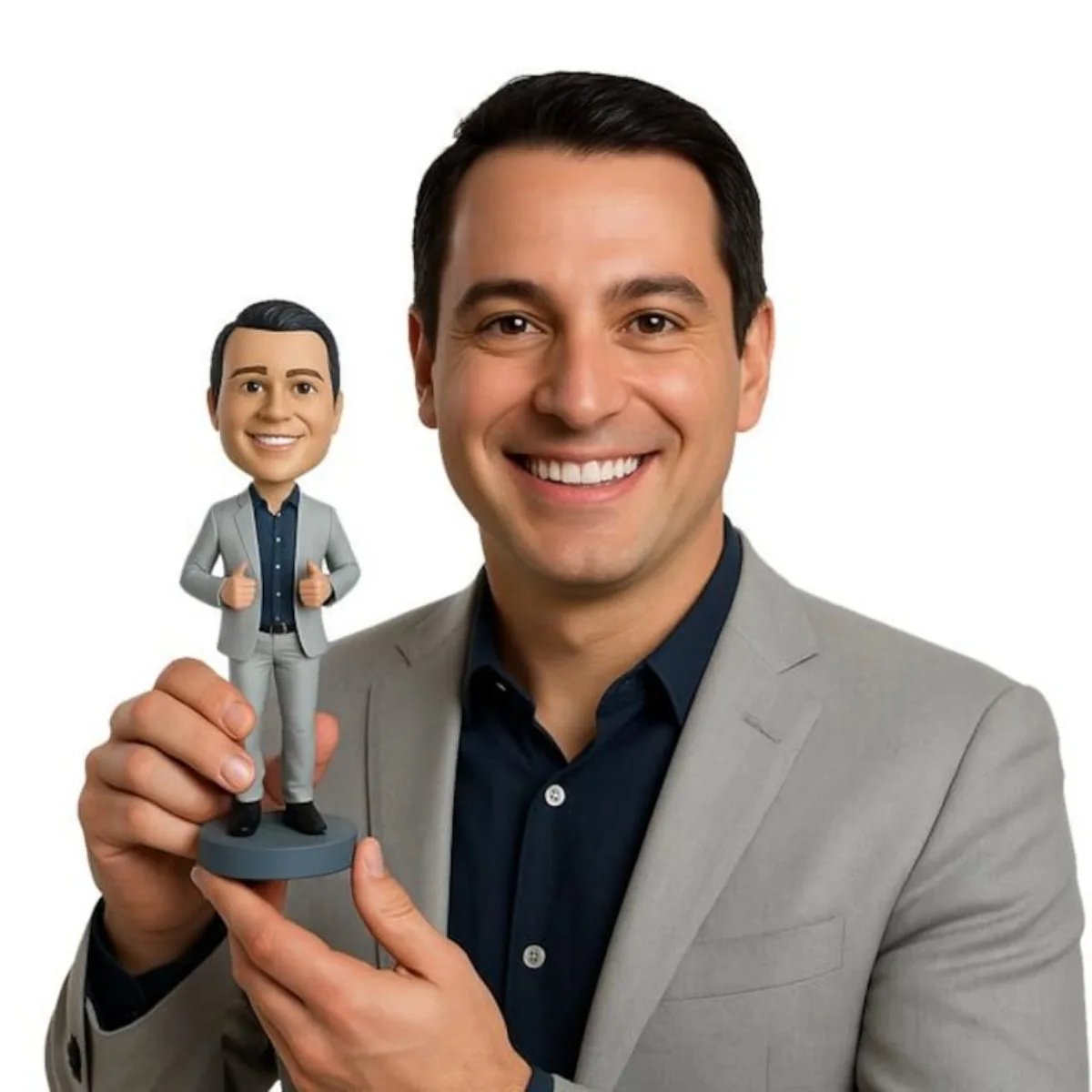 Handmade Clay Figurine Bobblehead Personalized Clay Doll Bobbleheads Figurines Desk Display Keepsake Gift For Home Office
Handmade Clay Figurine Bobblehead Personalized Clay Doll Bobbleheads Figurines Desk Display Keepsake Gift For Home Office