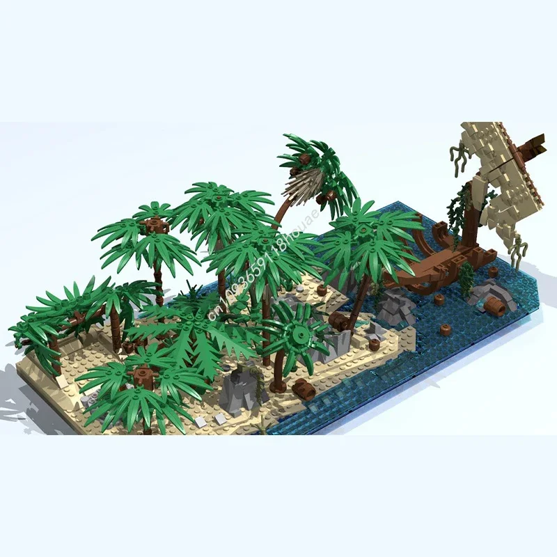 Набор строительных блоков MOC «Потерянные моряки-пираты», 1273 детали, развивающая игрушка, архитектурный конструктор, подарок на день рождения, креативный подарок на Рождество
Набор строительных блоков MOC «Потерянные моряки-пираты», 1273 детали, развивающая игрушка, архитектурный конструктор, подарок на день рождения, креативный подарок на Рождество