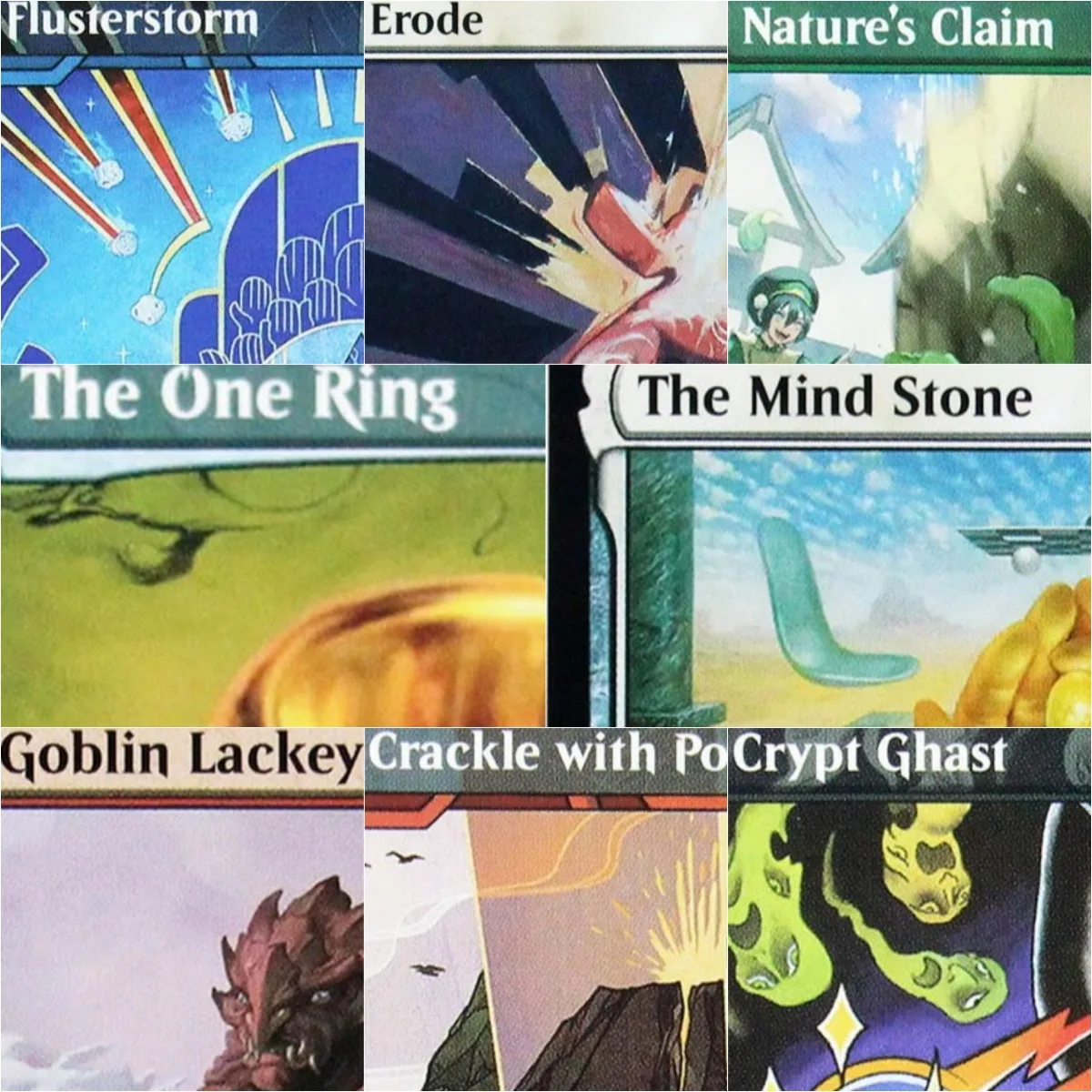 SOA/SOS "Flusterstorm/Dualcaster Mage/Culling the Weak/Crypt Ghast" Magical Proxy Top Quality Gathering Proxy trading cards game
SOA/SOS "Flusterstorm/Dualcaster Mage/Culling the Weak/Crypt Ghast" Magical Proxy Top Quality Gathering Proxy trading cards game