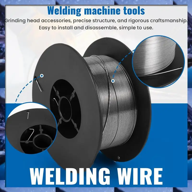 ABSU E71T-1C 500G Stainless Steel Gasless Mig Welding Wires 1.0Mm Dia Solid Cored Welding Accessories For Chemical Equipment
ABSU E71T-1C 500G Stainless Steel Gasless Mig Welding Wires 1.0Mm Dia Solid Cored Welding Accessories For Chemical Equipment