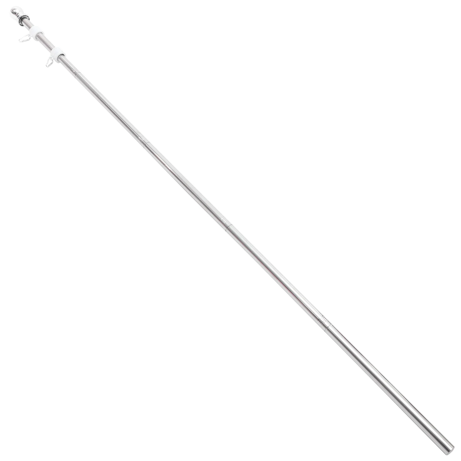 1 set Stainless Steel Flagpole Kit Corrosion Resistant Detachable Design Easy Assemble Outdoor Party Camping Banner Holder
1 set Stainless Steel Flagpole Kit Corrosion Resistant Detachable Design Easy Assemble Outdoor Party Camping Banner Holder