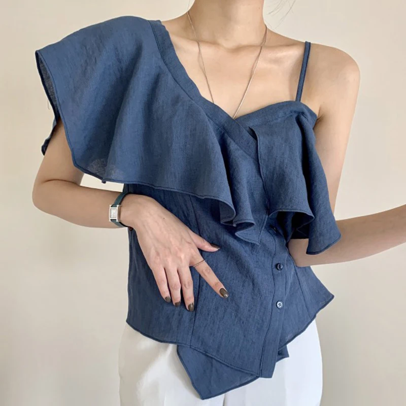 Ele Women's Slimming oulder Bared Side Buttoned Blouse Korean Sle Loose Fit V-ne Print Casual Summer irt
Ele Women's Slimming oulder Bared Side Buttoned Blouse Korean Sle Loose Fit V-ne Print Casual Summer irt