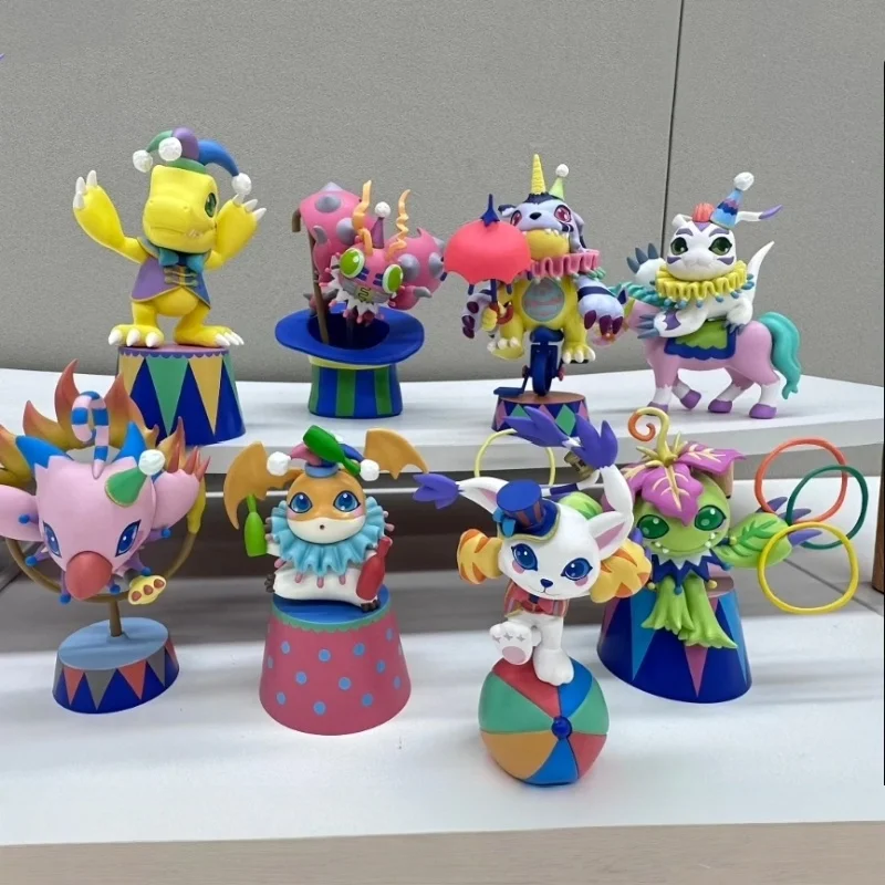 Spot Goods Authentic Bandai Anime Figure Digimon Adventure Fourth Round Circus Blind Box Agumon Tailmon Gomamon Model Doll Gifts
Spot Goods Authentic Bandai Anime Figure Digimon Adventure Fourth Round Circus Blind Box Agumon Tailmon Gomamon Model Doll Gifts