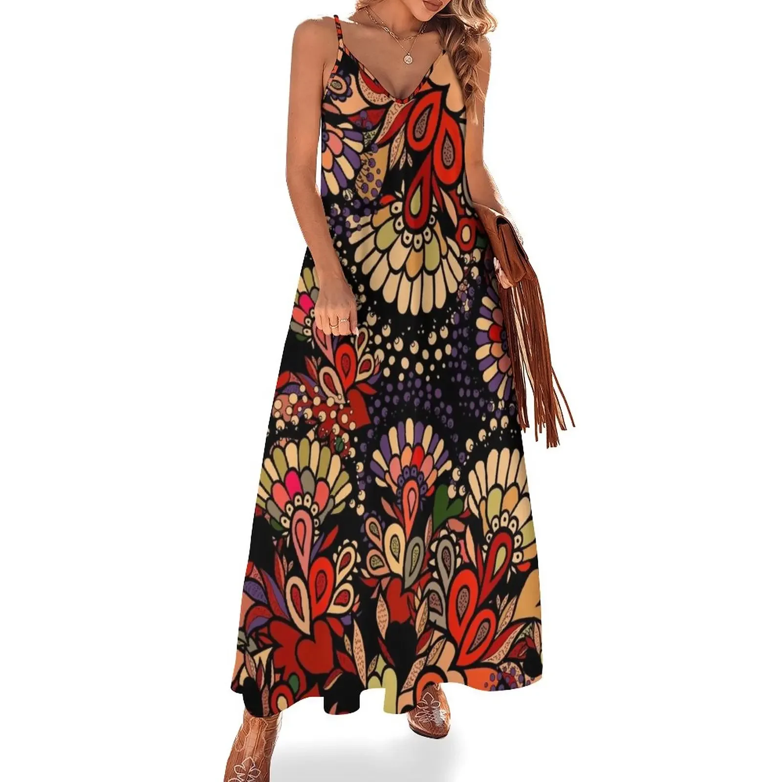 Flower fantasy. Sleeveless Dress evening dress dress women summer 2024 luxury dresses
Flower fantasy. Sleeveless Dress evening dress dress women summer 2024 luxury dresses
