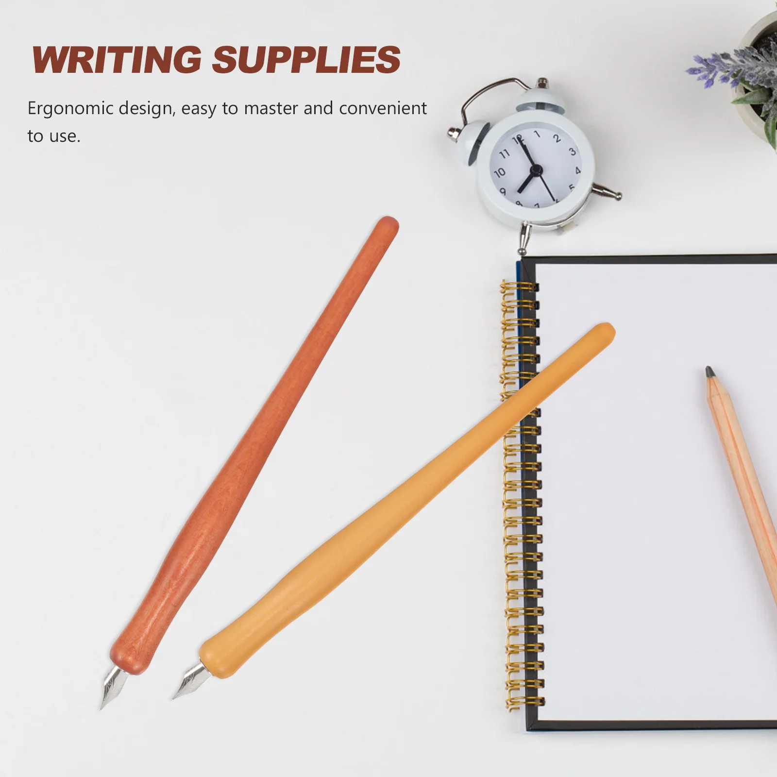 4Pcs Wood Penholder for Calligraphy Nibs Smooth Surface Easy to Handle Art Writing Instrument Dip Pen Gift for Writers
4Pcs Wood Penholder for Calligraphy Nibs Smooth Surface Easy to Handle Art Writing Instrument Dip Pen Gift for Writers