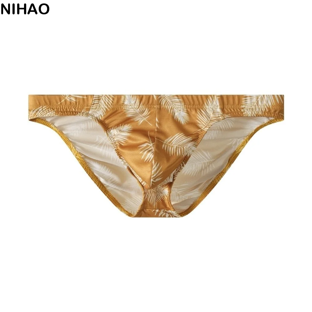 Comfortable Low Waist Men Briefs Fashion Stretch Palm Leaves Pattern Panties Soft Breathable Underwear Daily
Comfortable Low Waist Men Briefs Fashion Stretch Palm Leaves Pattern Panties Soft Breathable Underwear Daily