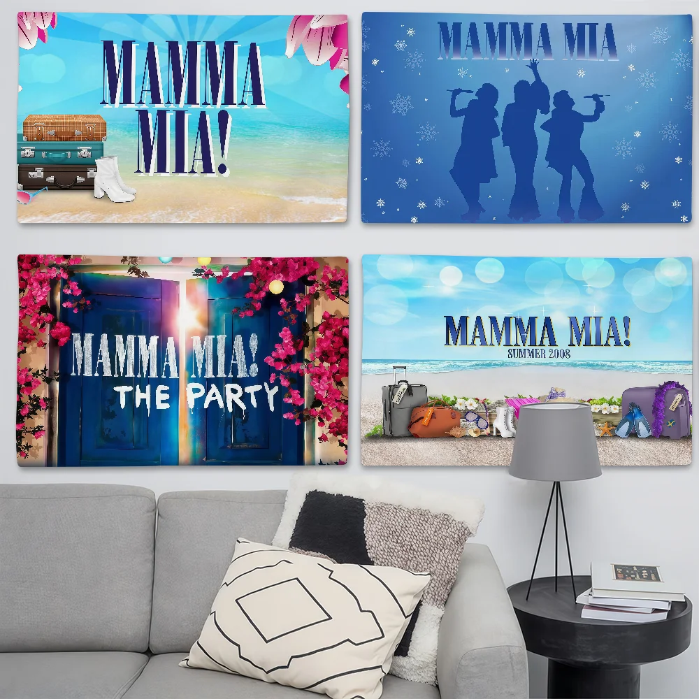 Флаг с изображением фильма «Мамма-Мия» подходит для украшения гостиной, спальни, на день рождения, а также для декора на открытом воздухе и для кемпинга.
Флаг с изображением фильма «Мамма-Мия» подходит для украшения гостиной, спальни, на день рождения, а также для декора на открытом воздухе и для кемпинга.