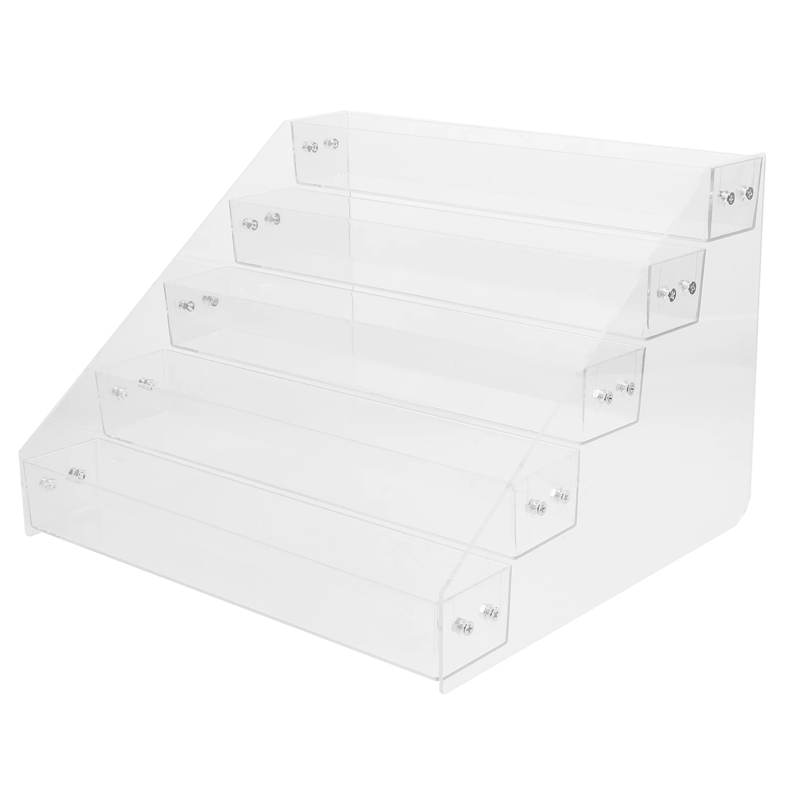 5 Tier Spice Rack Cigarette Acrylic Perfume Organizer Spices Candy Counter Countertop
5 Tier Spice Rack Cigarette Acrylic Perfume Organizer Spices Candy Counter Countertop
