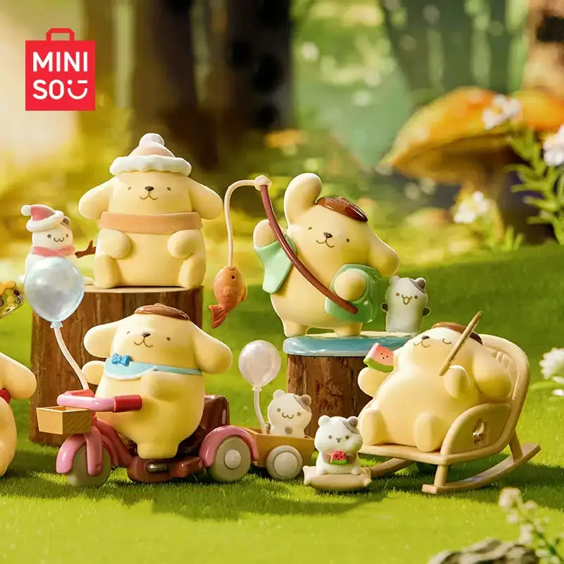 MINISO Pom Pom Purin Childhood Four Seasons Series Blind Box Guess Bag Original Toys Doll Cute Anime Figure Ornaments Gift
MINISO Pom Pom Purin Childhood Four Seasons Series Blind Box Guess Bag Original Toys Doll Cute Anime Figure Ornaments Gift
